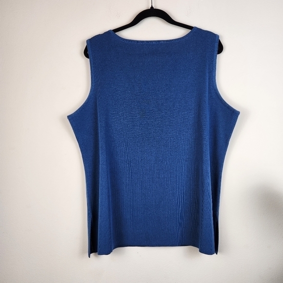 Exclusively Misook Woman 3X top Teal Classic Career Office - Picture 2 of 6